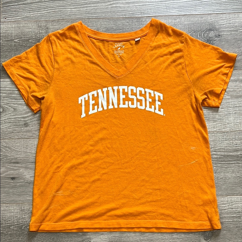 Tennessee Orange V-Neck Women's Top